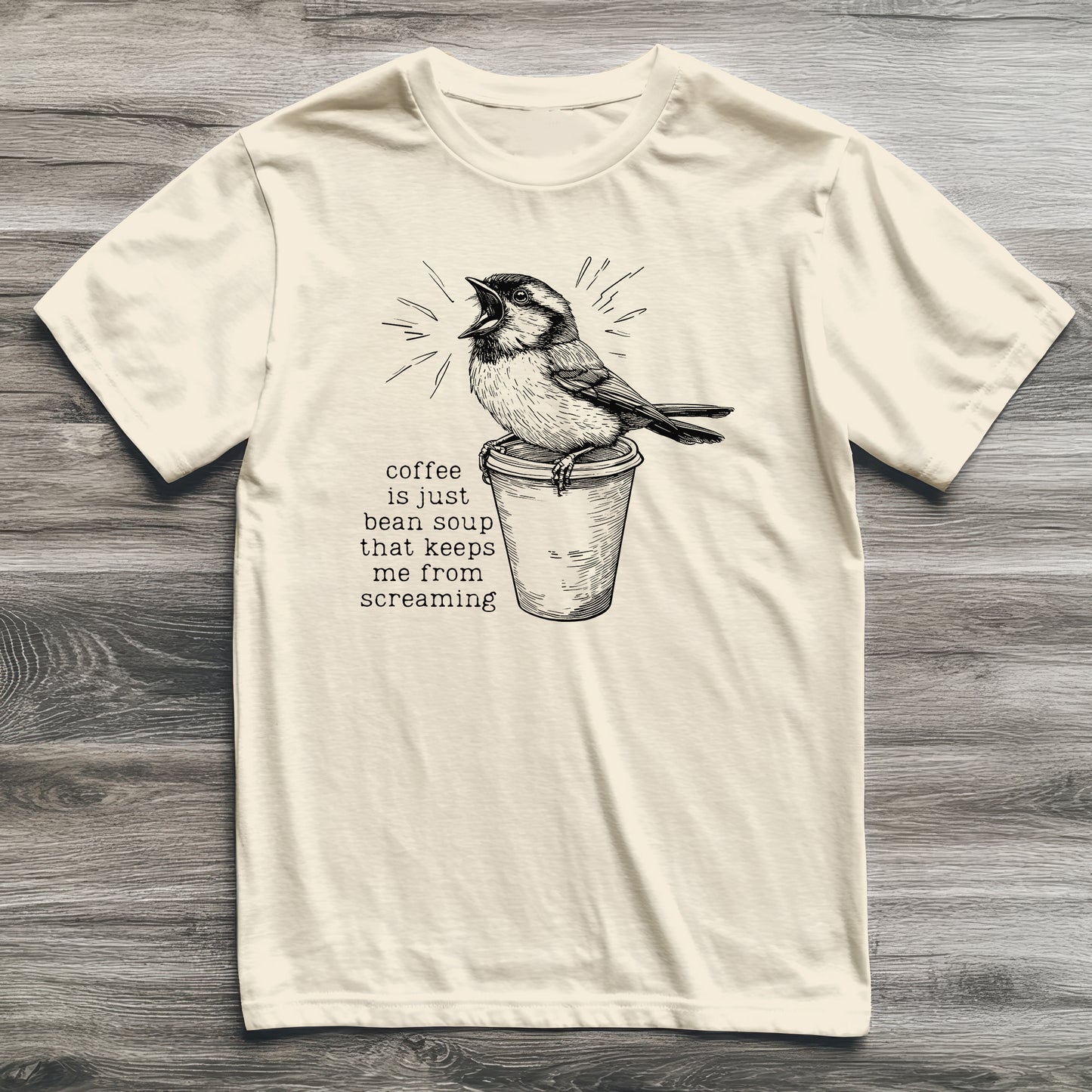 Coffee Bird T-Shirt