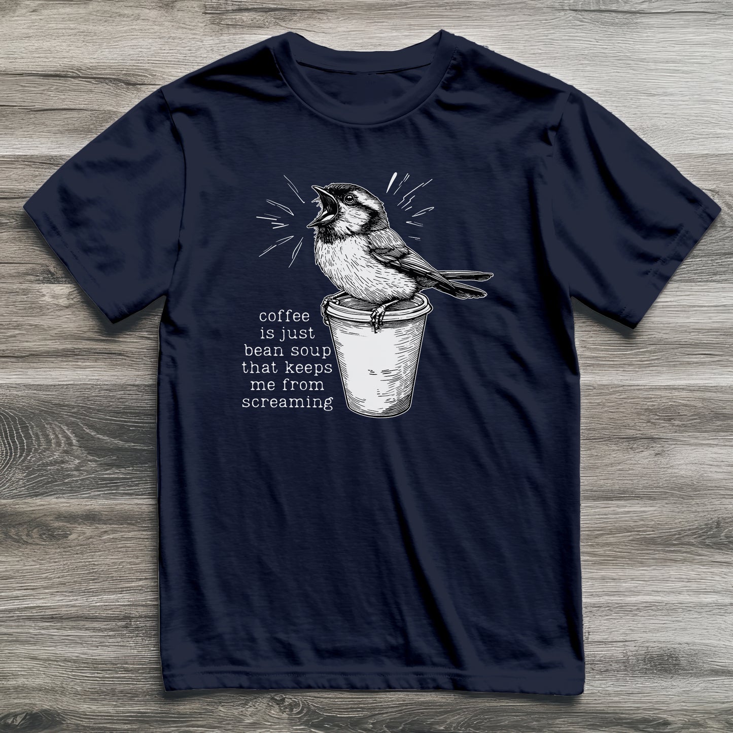 Coffee Bird T-Shirt
