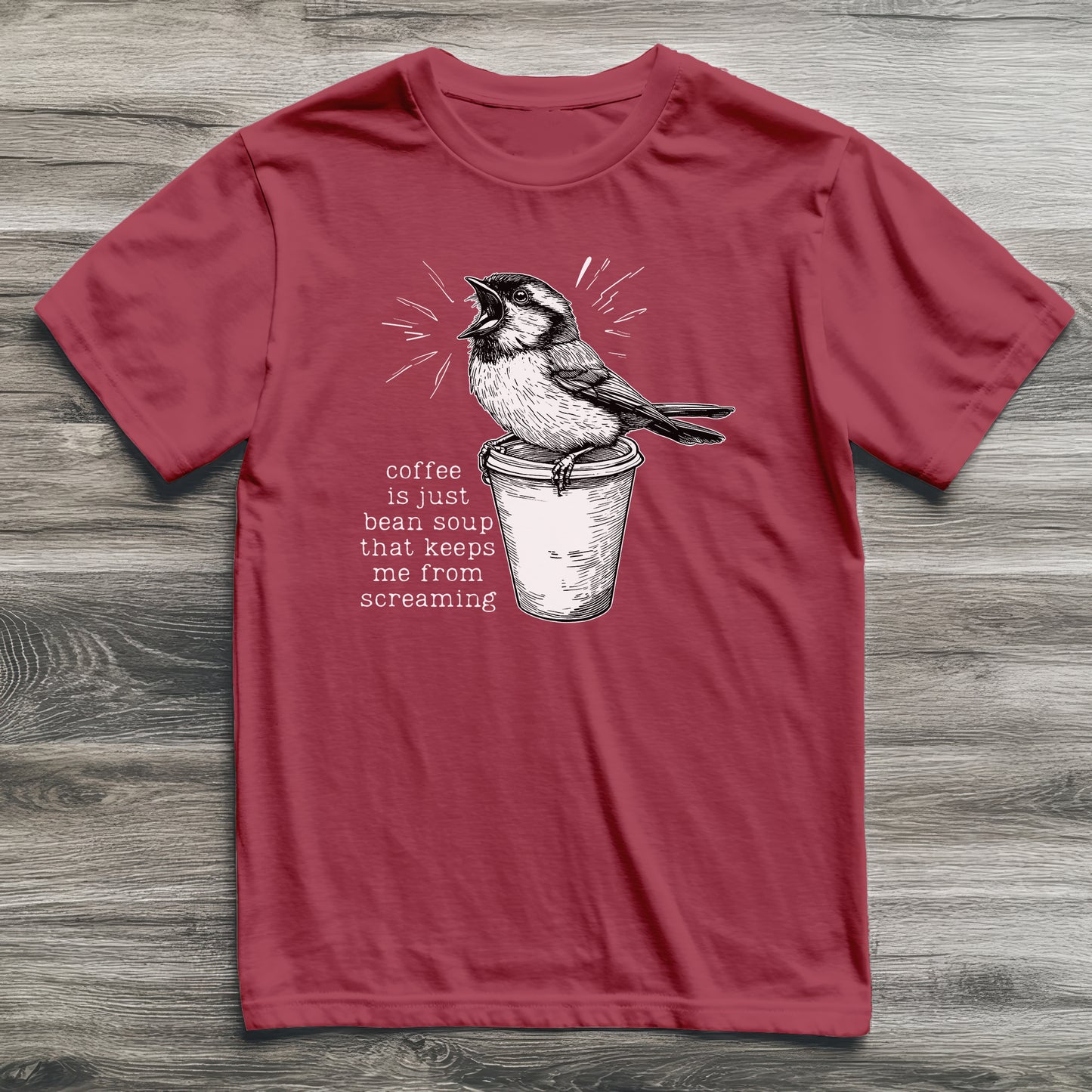 Coffee Bird T-Shirt