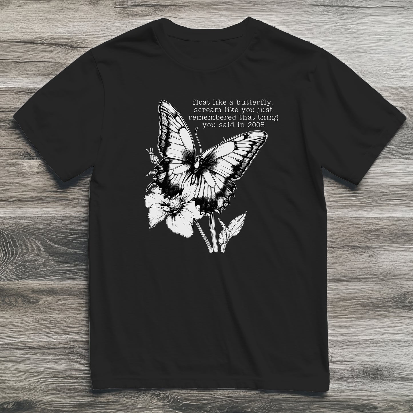 Screaming Butterfly T-Shirt