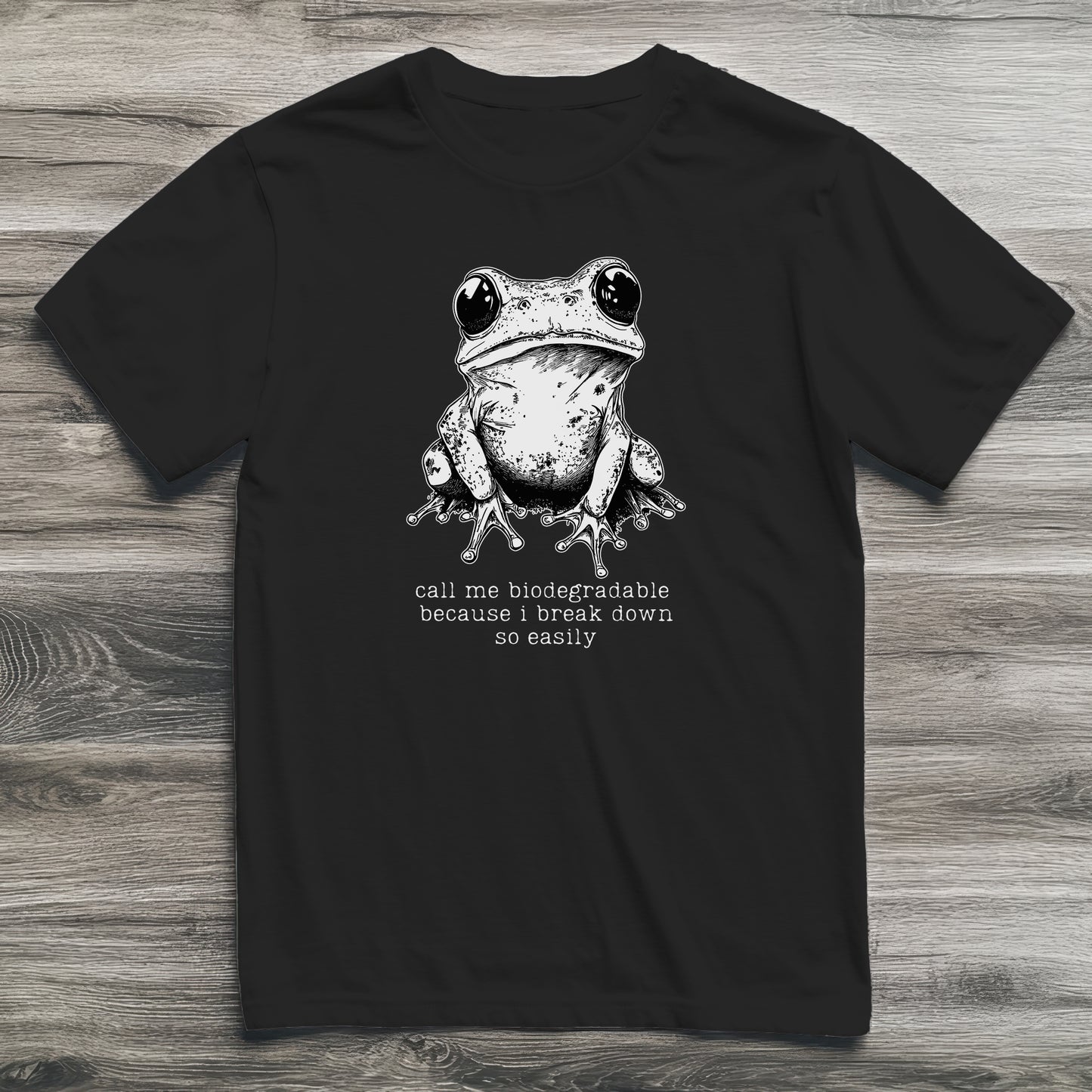 Break Down Easily Frog T-Shirt