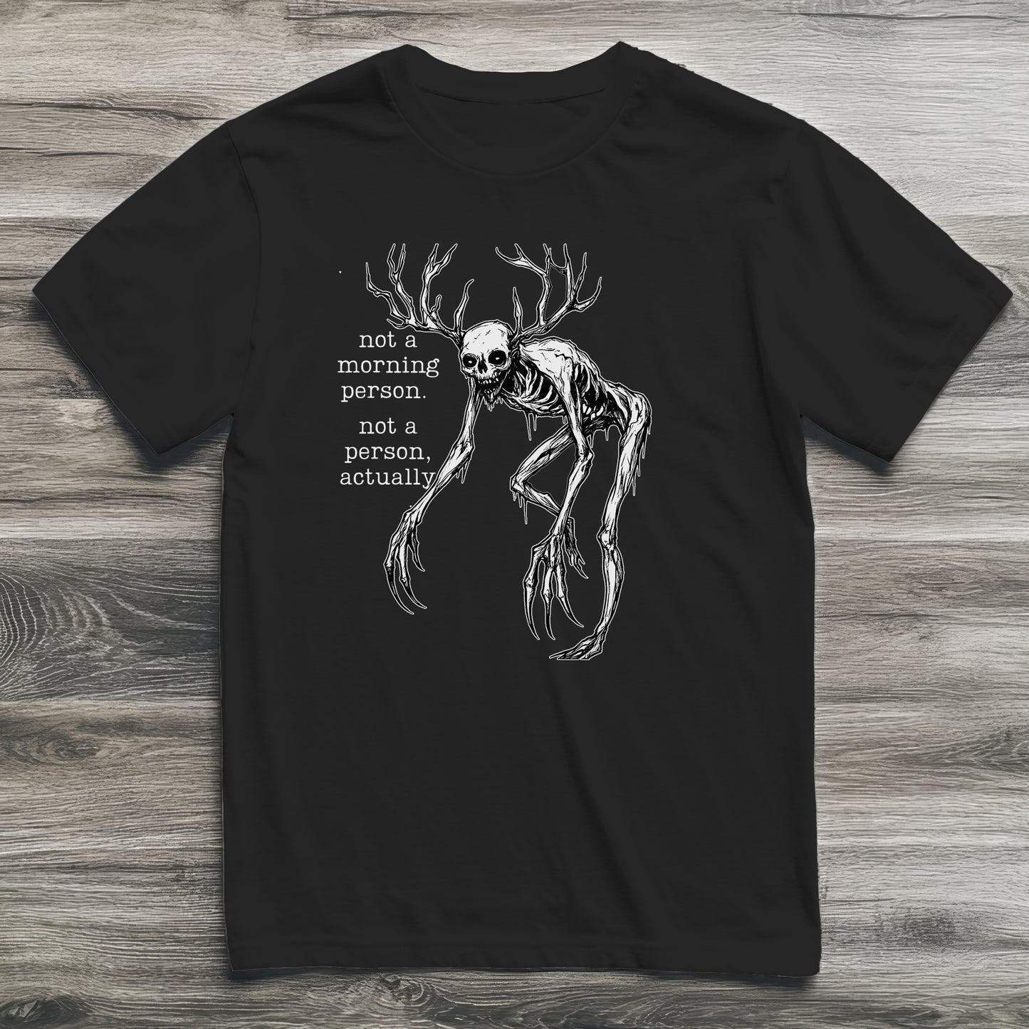 Wendigo Not A Morning Person Cryptid T-Shirt
