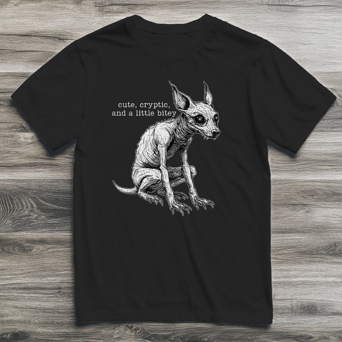 Chupacabra Cute and Bitey Cryptid T-Shirt