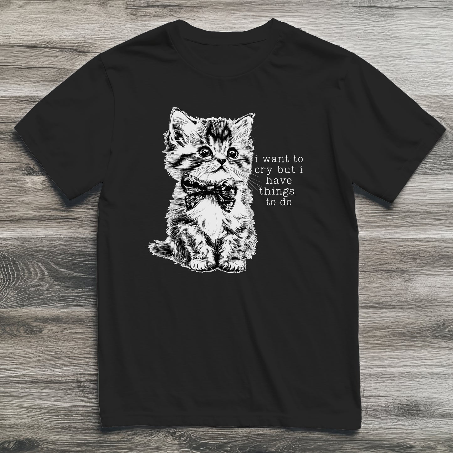 Things To Do Kitten T-Shirt