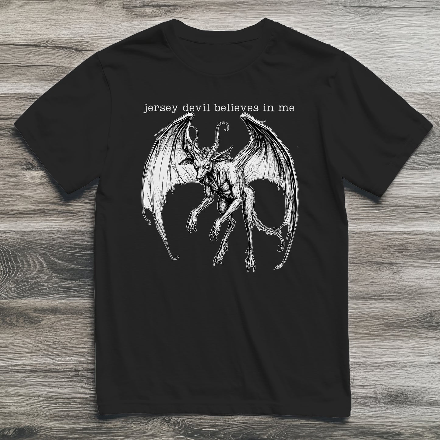 Jersey Devil Believes In Me Cryptid T-Shirt