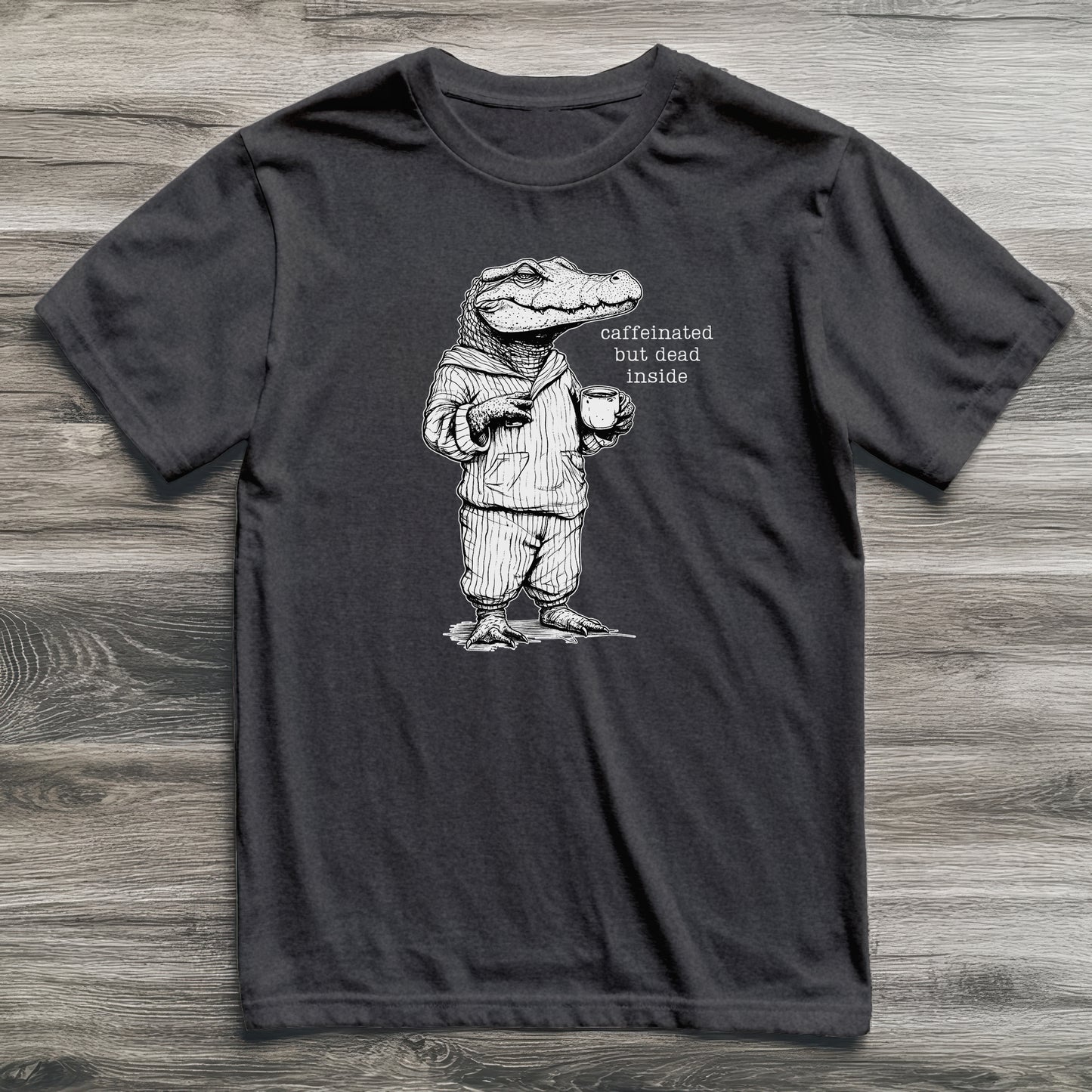 Caffeinated Croc T-Shirt