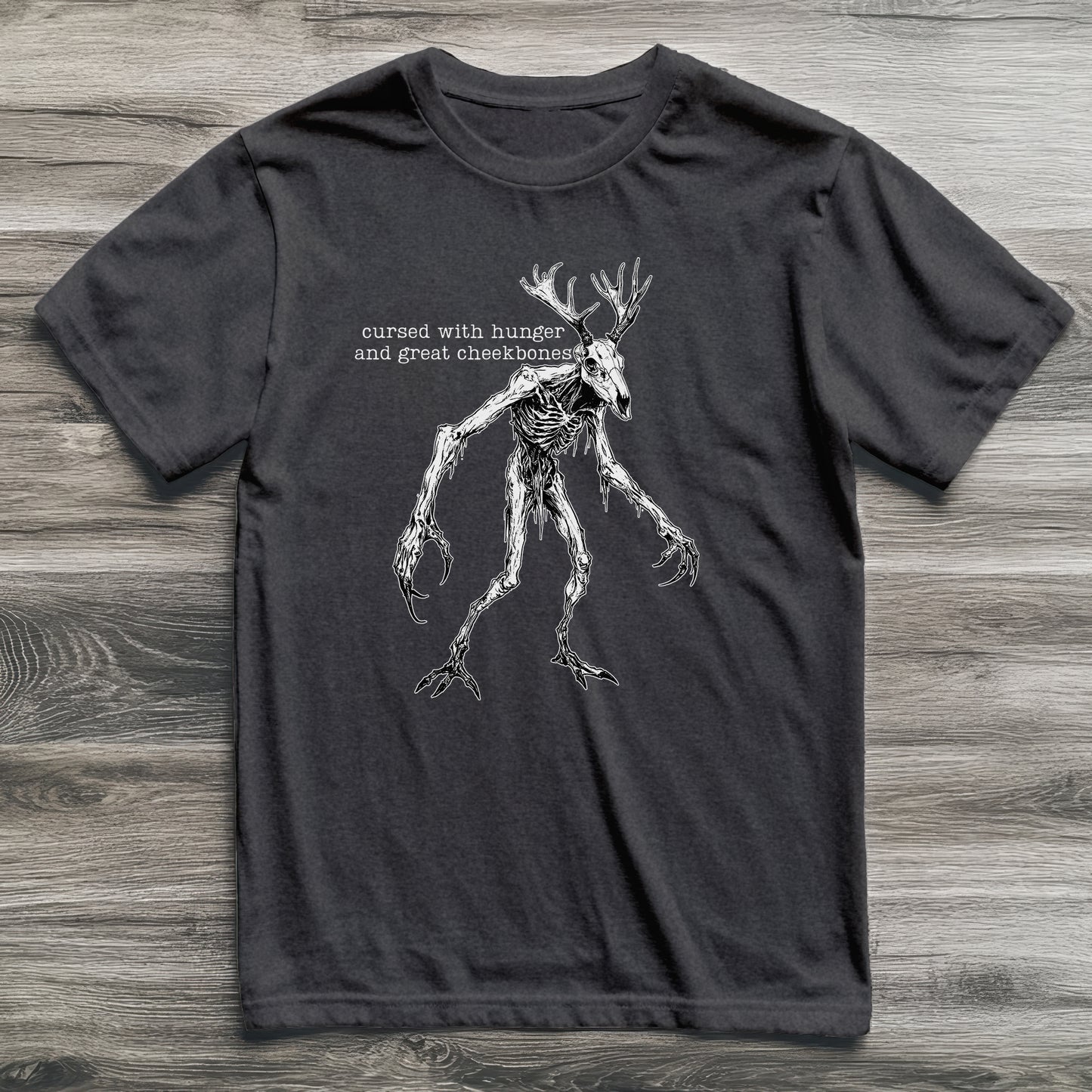 Wendigo Great Cheekbones Cryptid T-Shirt