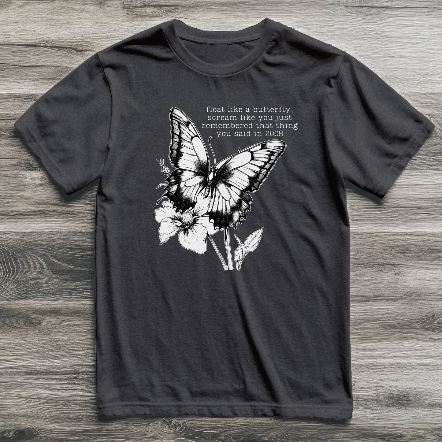 Screaming Butterfly T-Shirt