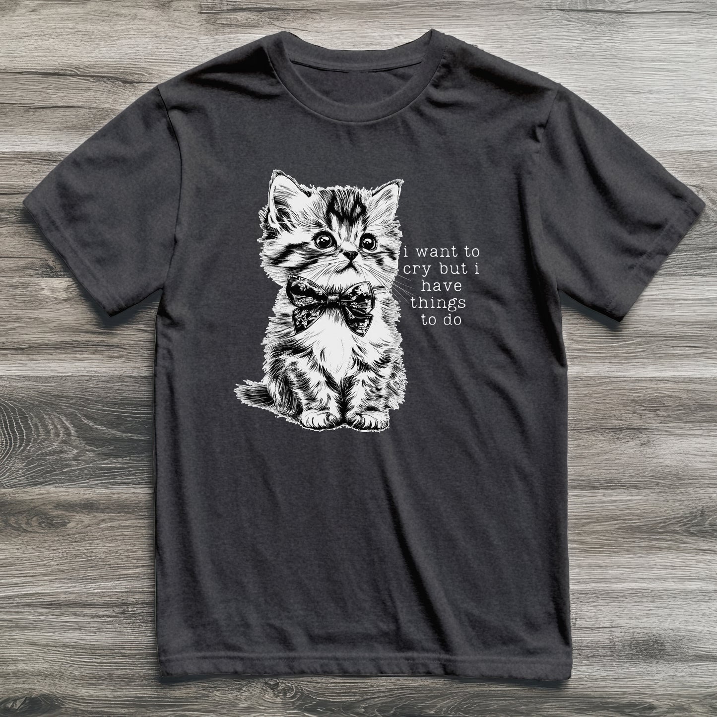 Things To Do Kitten T-Shirt