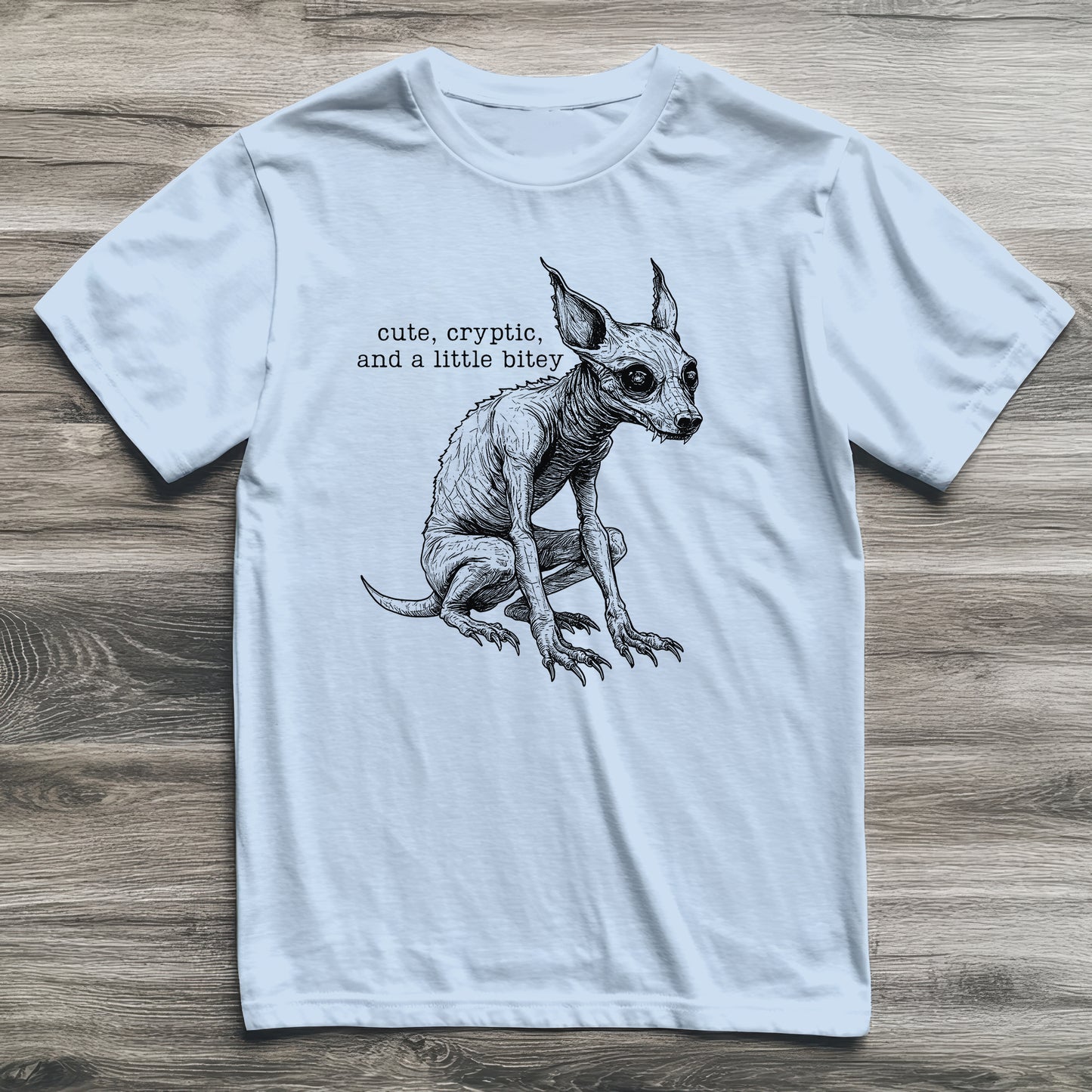 Chupacabra Cute and Bitey Cryptid T-Shirt