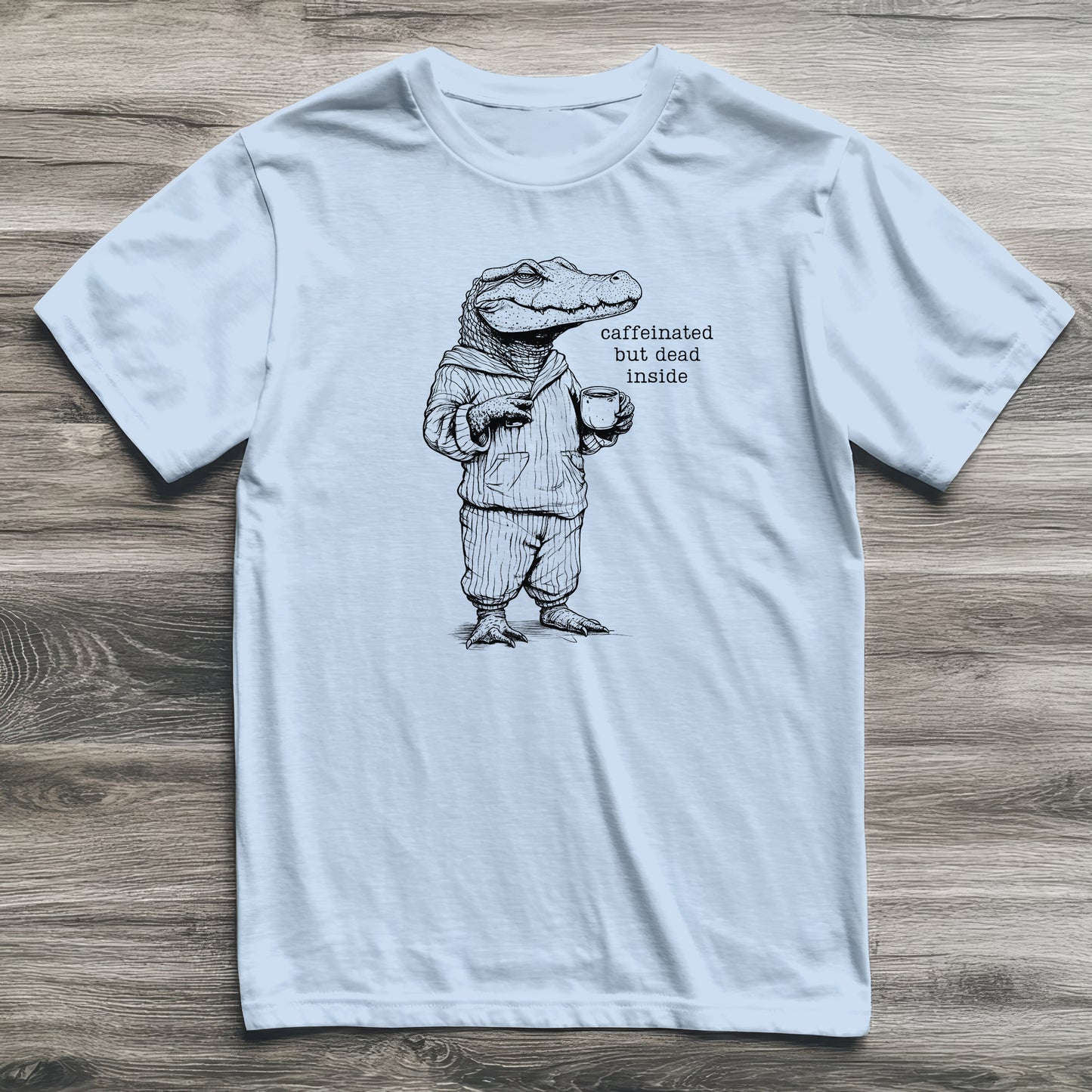 Caffeinated Croc T-Shirt