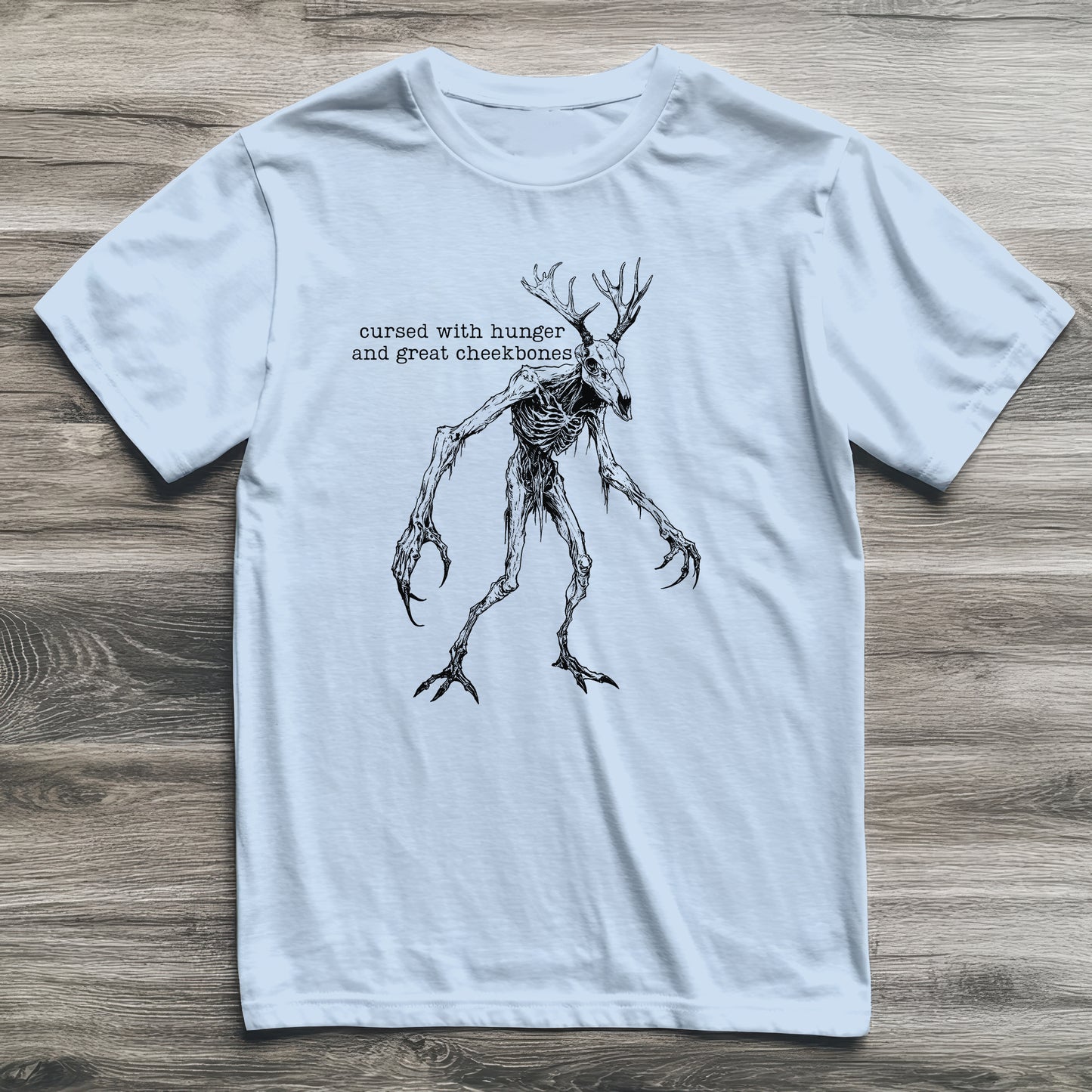 Wendigo Great Cheekbones Cryptid T-Shirt