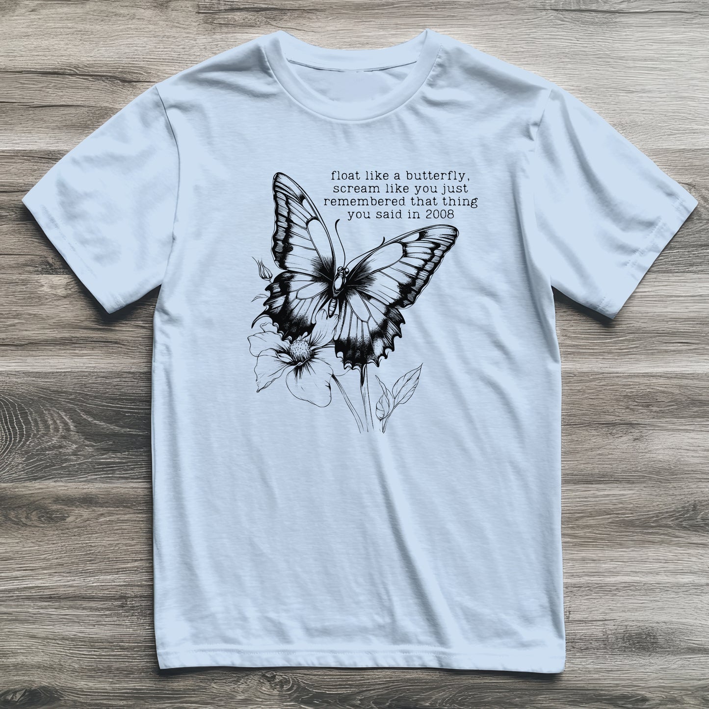 Screaming Butterfly T-Shirt