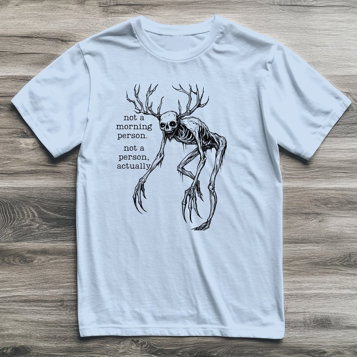 Wendigo Not A Morning Person Cryptid T-Shirt