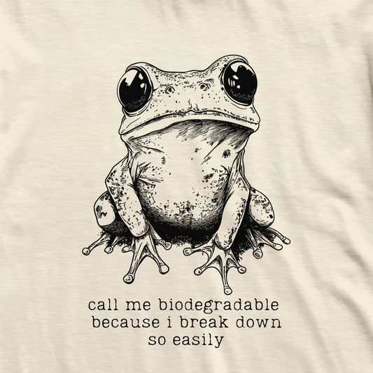 Break Down Easily Frog T-Shirt