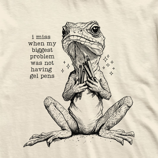 Gel Pen Lizard T-Shirt