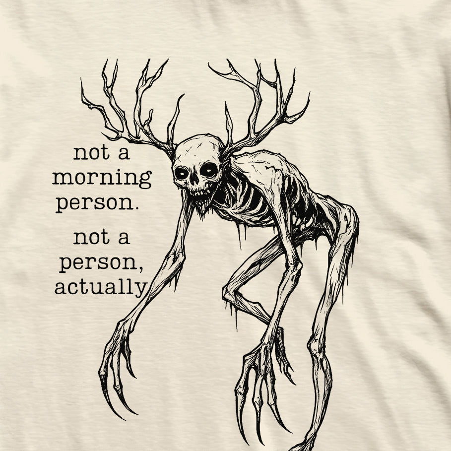 Wendigo Not A Morning Person Cryptid T-Shirt