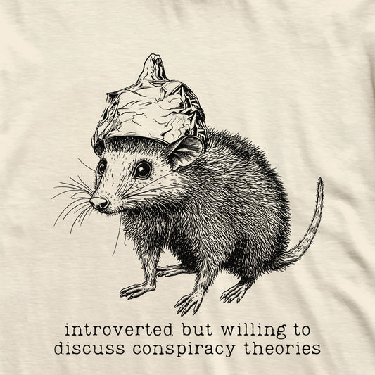 Introverted Conspiracies Possum T-Shirt