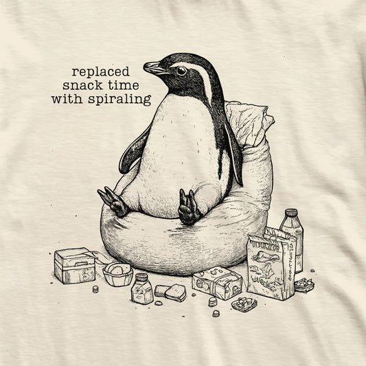 Snack Time Penguin T-Shirt