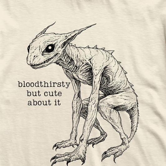 Chupacabra Bloodthirsty and Cute Cryptid T-Shirt
