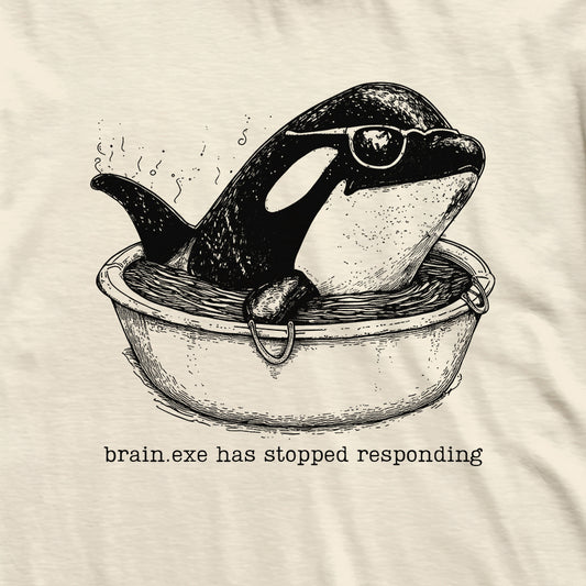 Brain.exe Orca T-Shirt