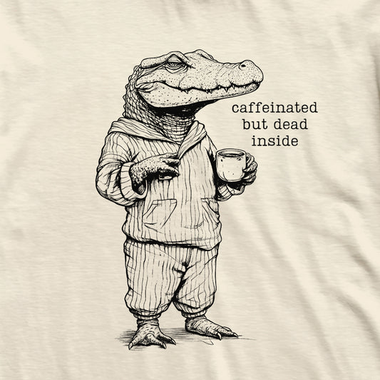 Caffeinated Croc T-Shirt
