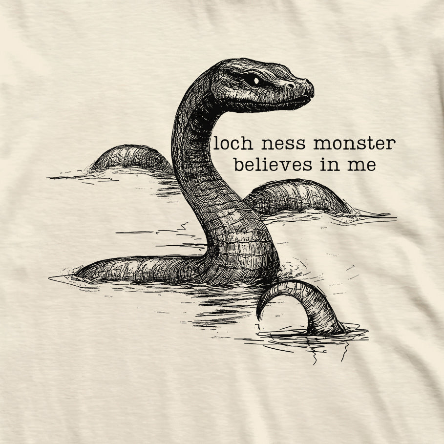 Loch Ness Monster Believes In Me Cryptid T-Shirt