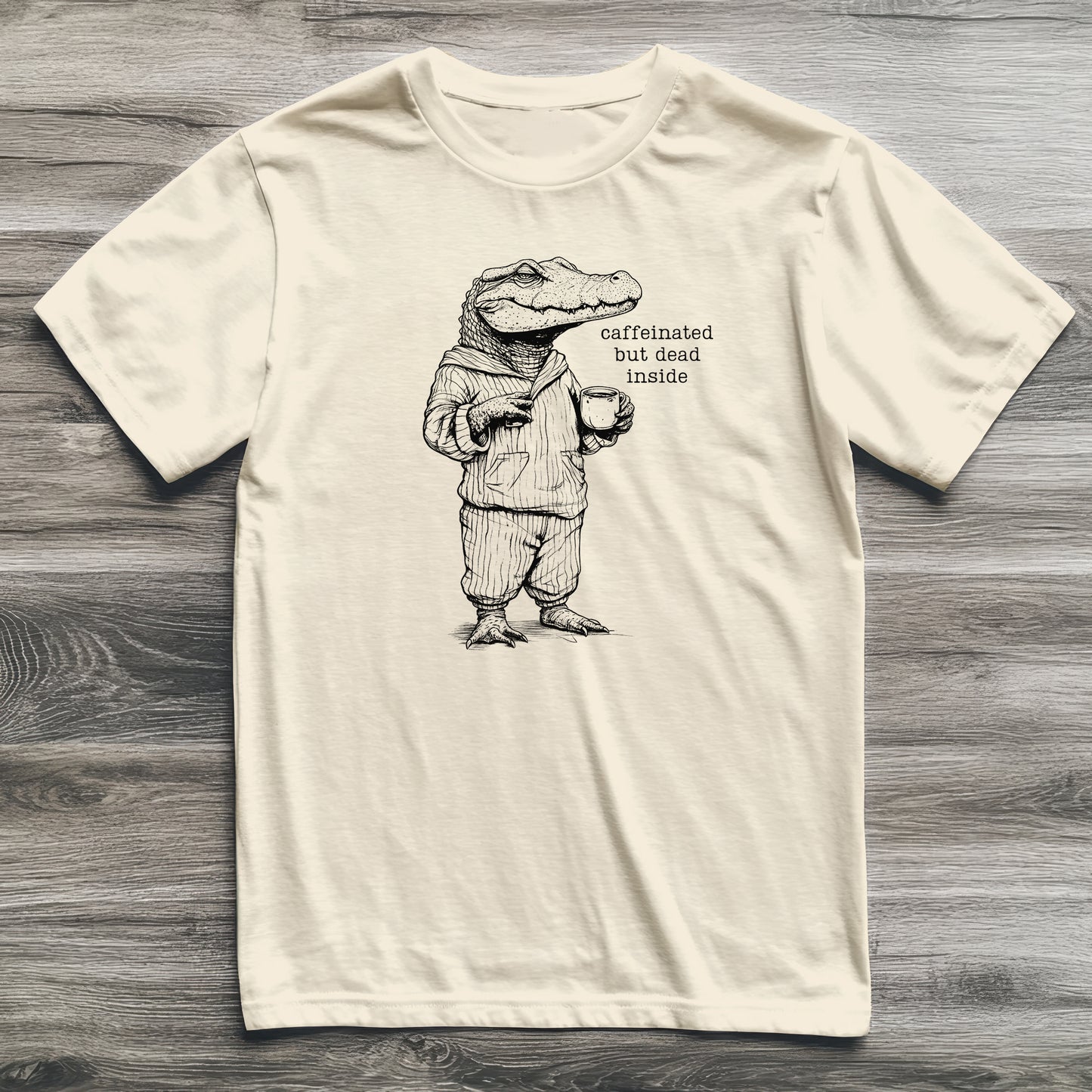 Caffeinated Croc T-Shirt