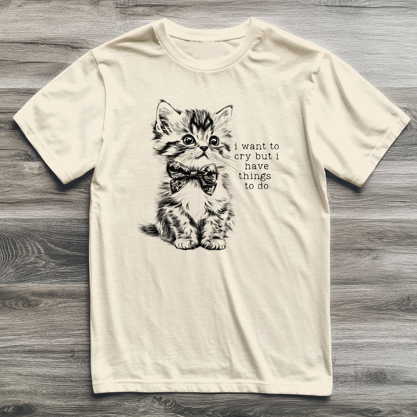 Things To Do Kitten T-Shirt