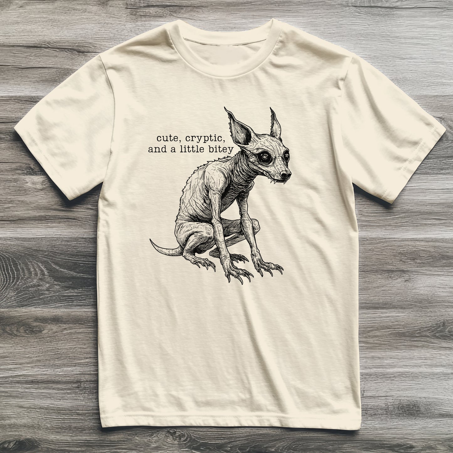 Chupacabra Cute and Bitey Cryptid T-Shirt