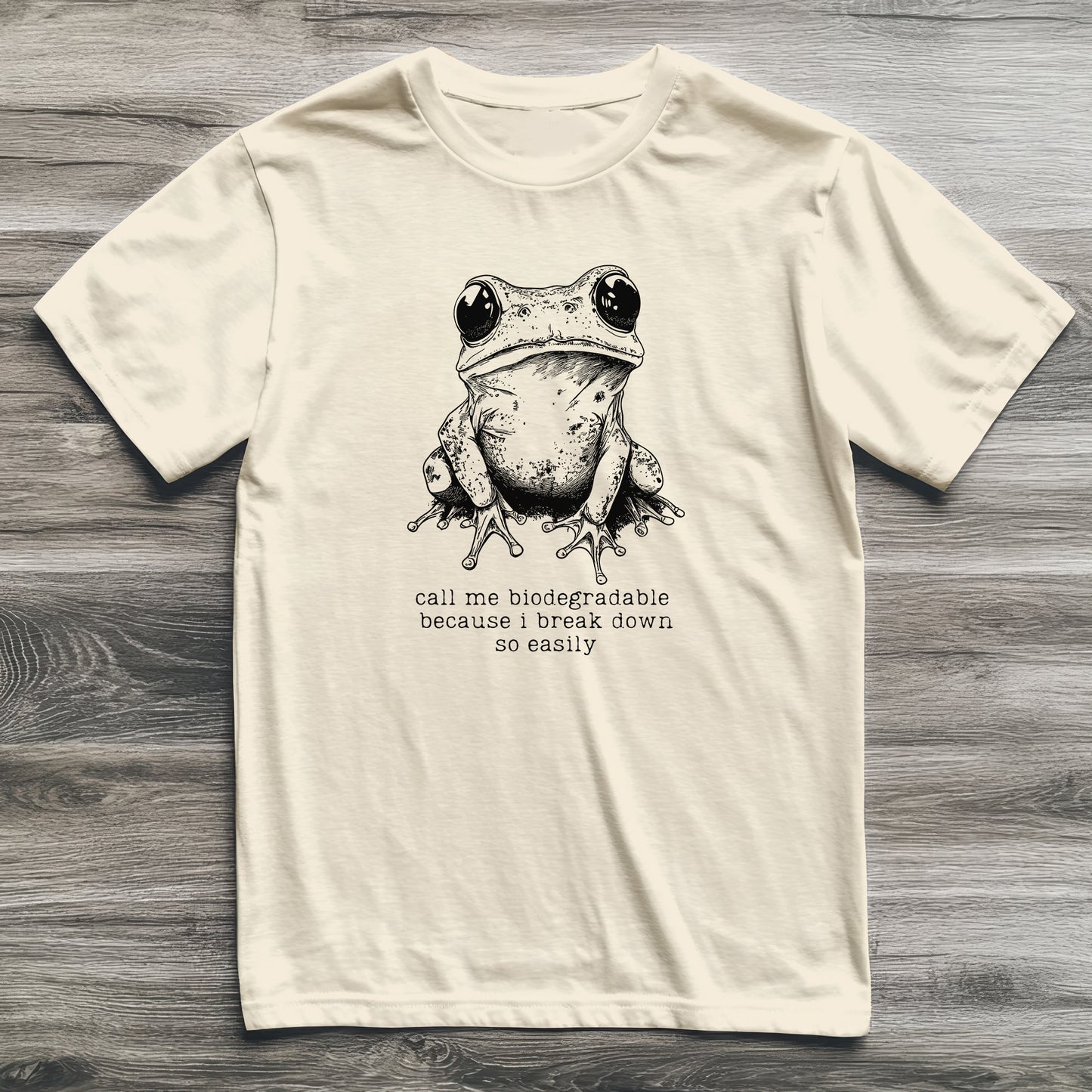 Break Down Easily Frog T-Shirt