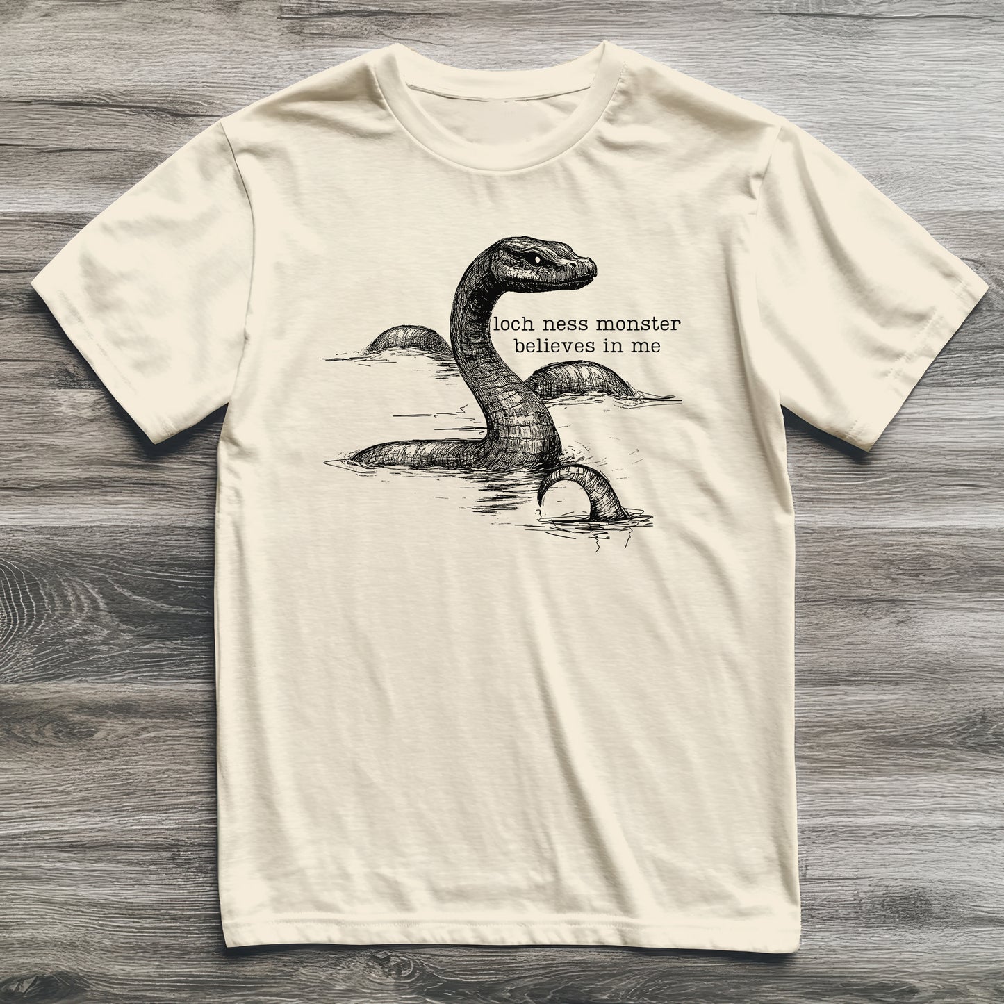 Loch Ness Monster Believes In Me Cryptid T-Shirt