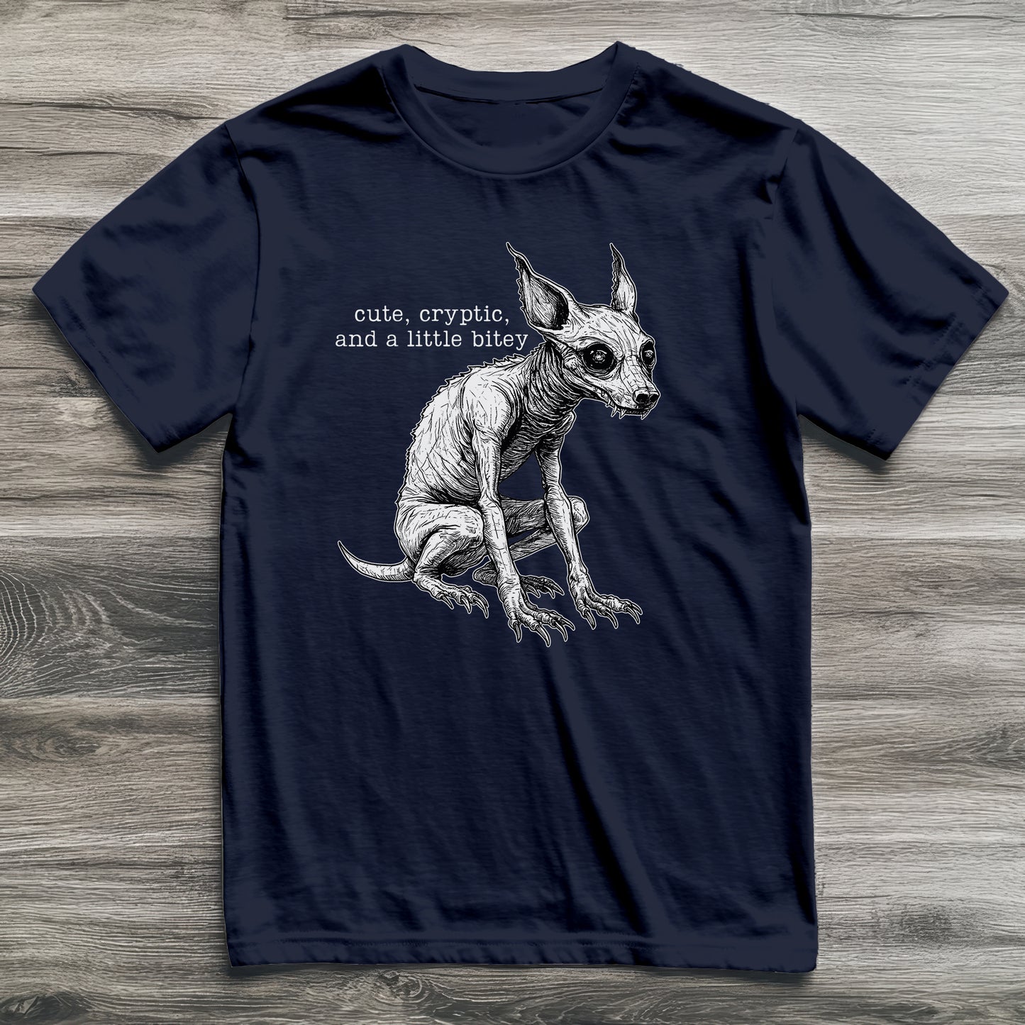 Chupacabra Cute and Bitey Cryptid T-Shirt