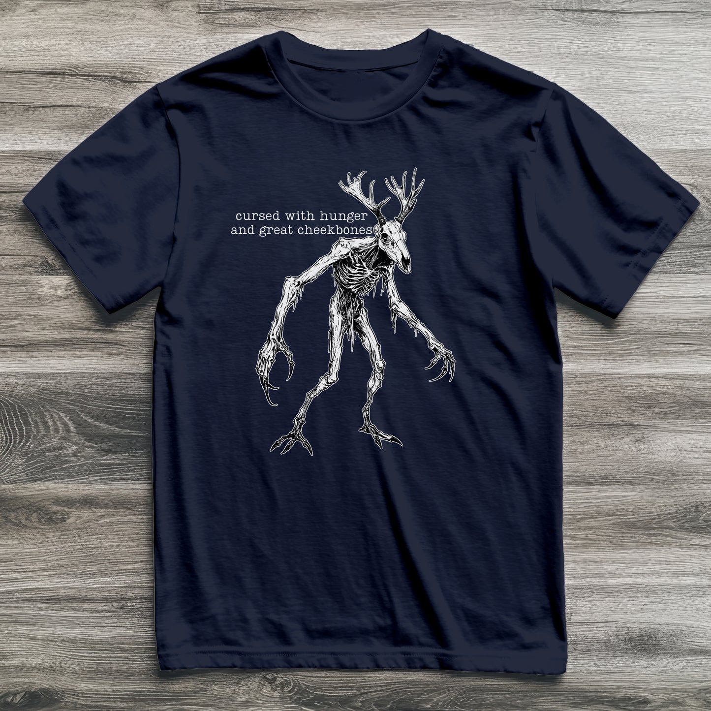 Wendigo Great Cheekbones Cryptid T-Shirt