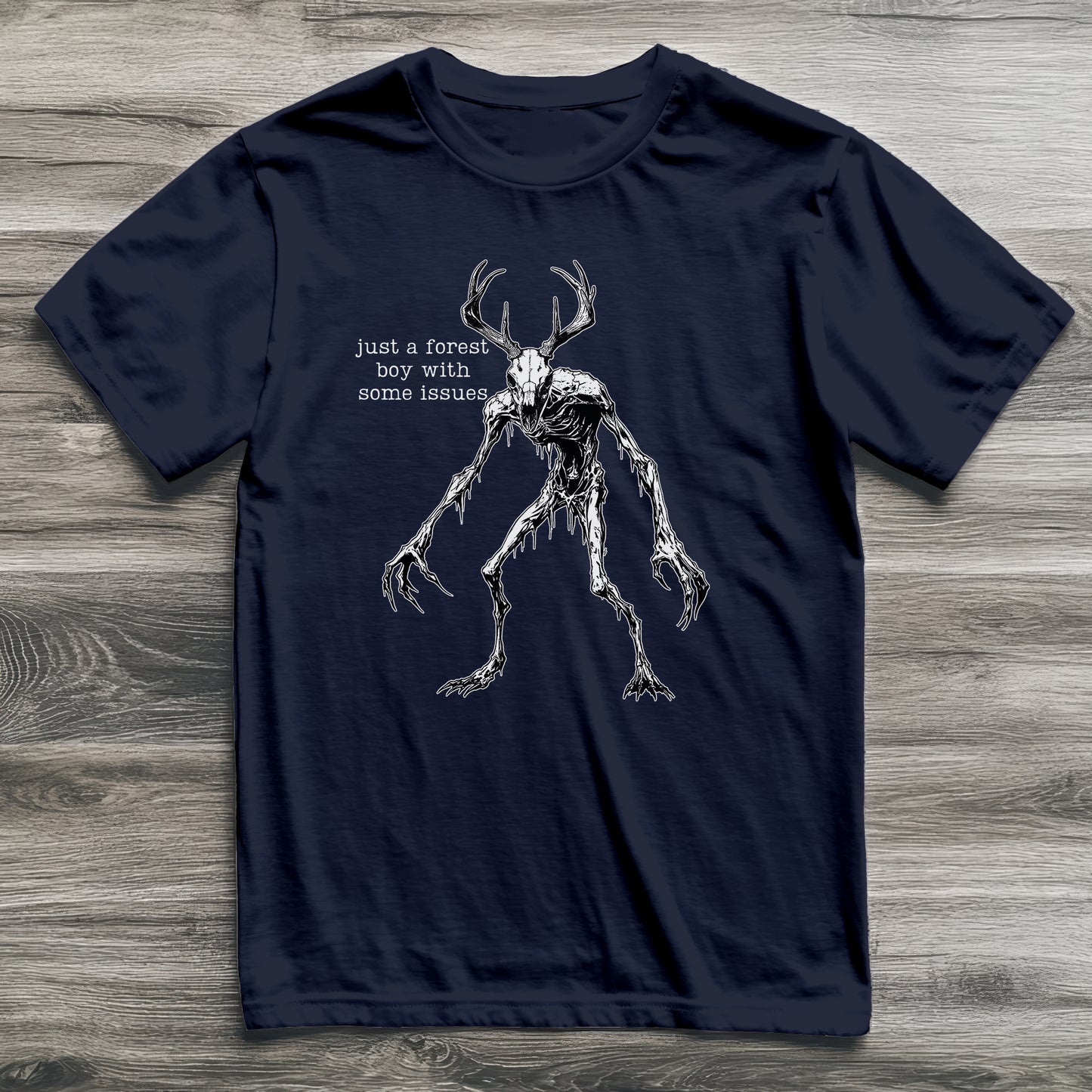 Wendigo Just a Forest Boy Cryptid T-Shirt
