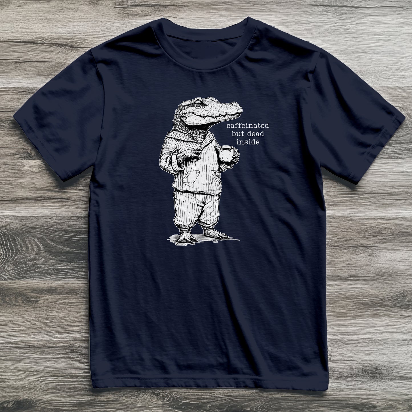 Caffeinated Croc T-Shirt