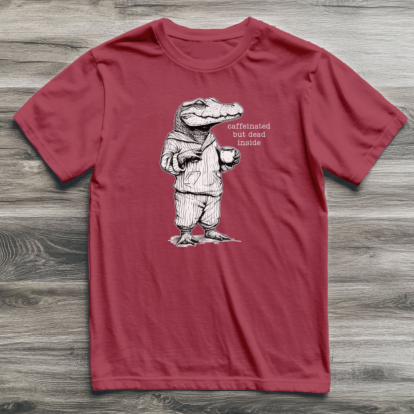Caffeinated Croc T-Shirt