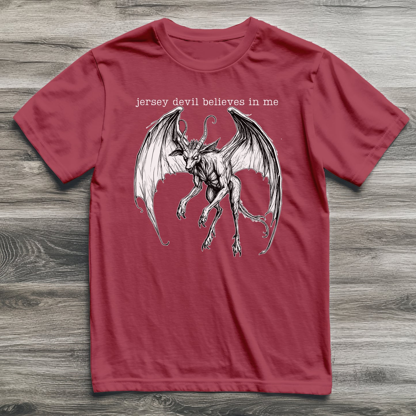 Jersey Devil Believes In Me Cryptid T-Shirt