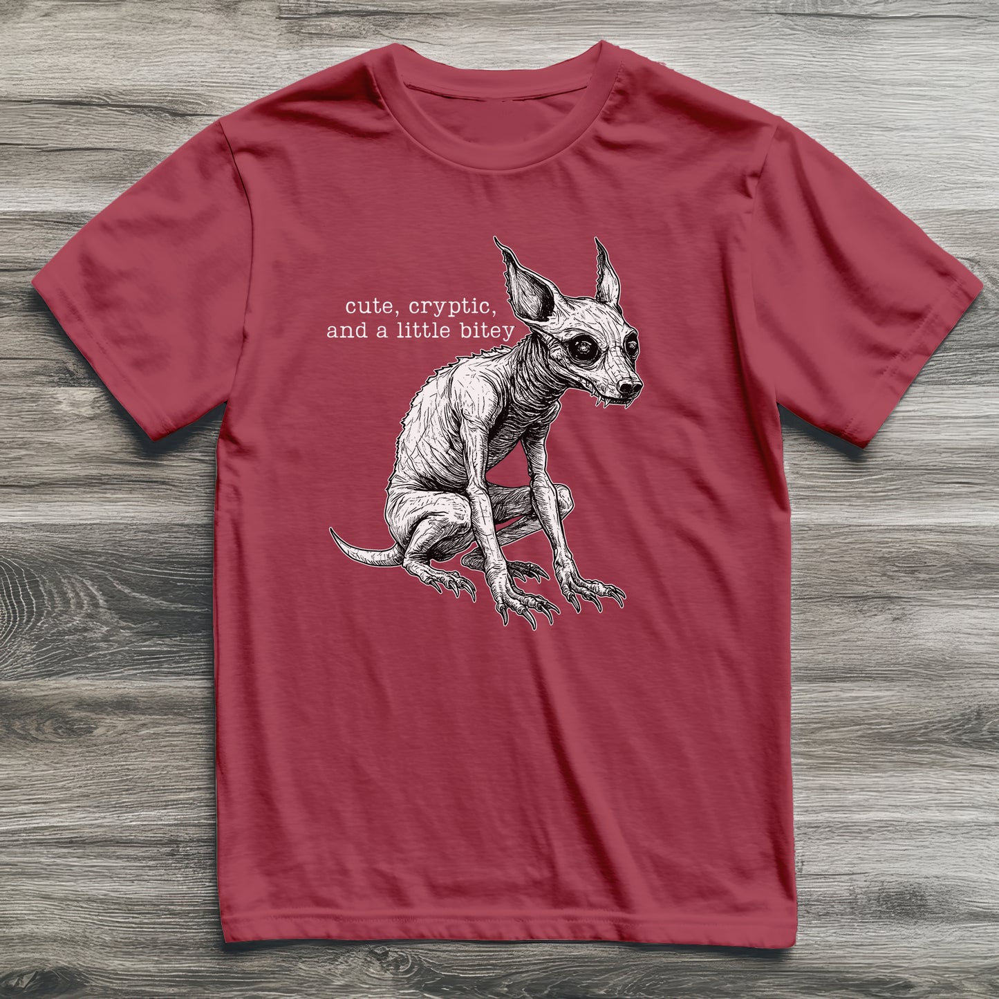 Chupacabra Cute and Bitey Cryptid T-Shirt