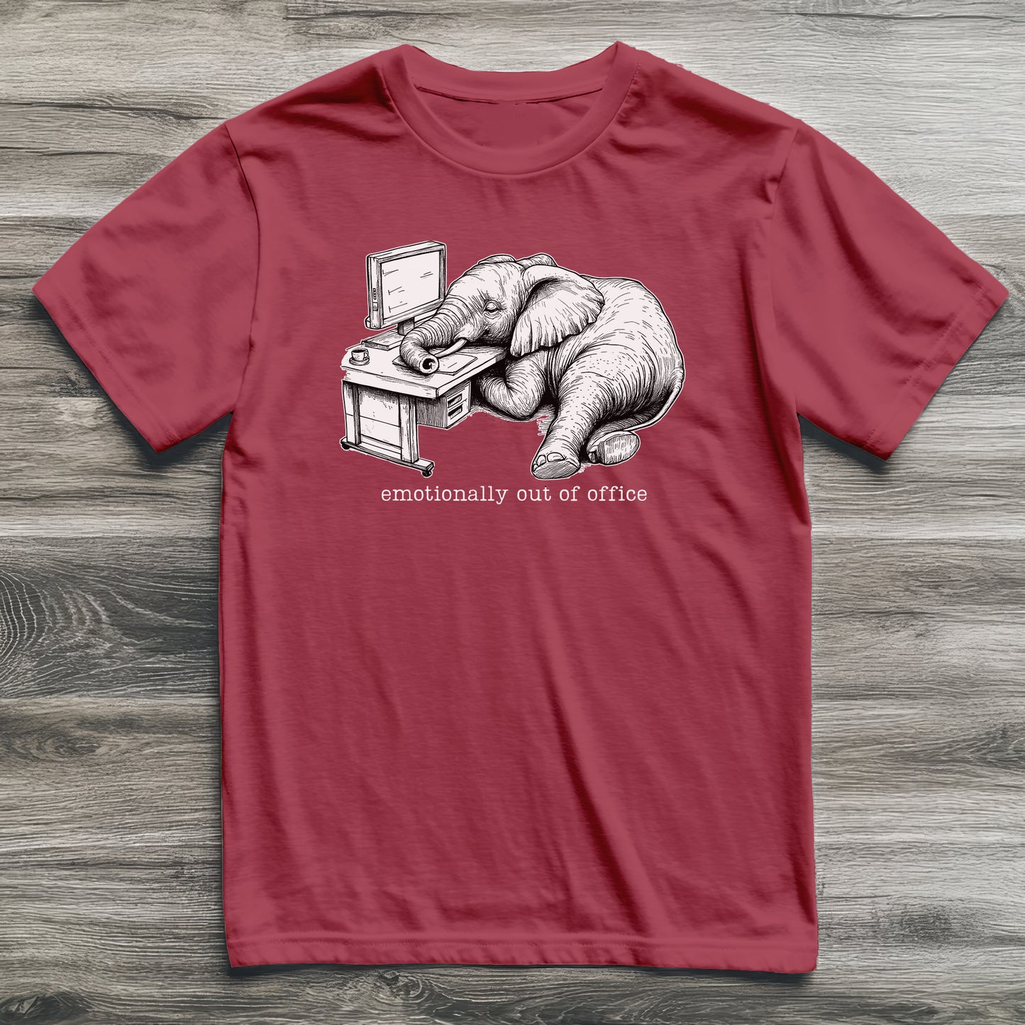 Out of office elephant T-Shirt