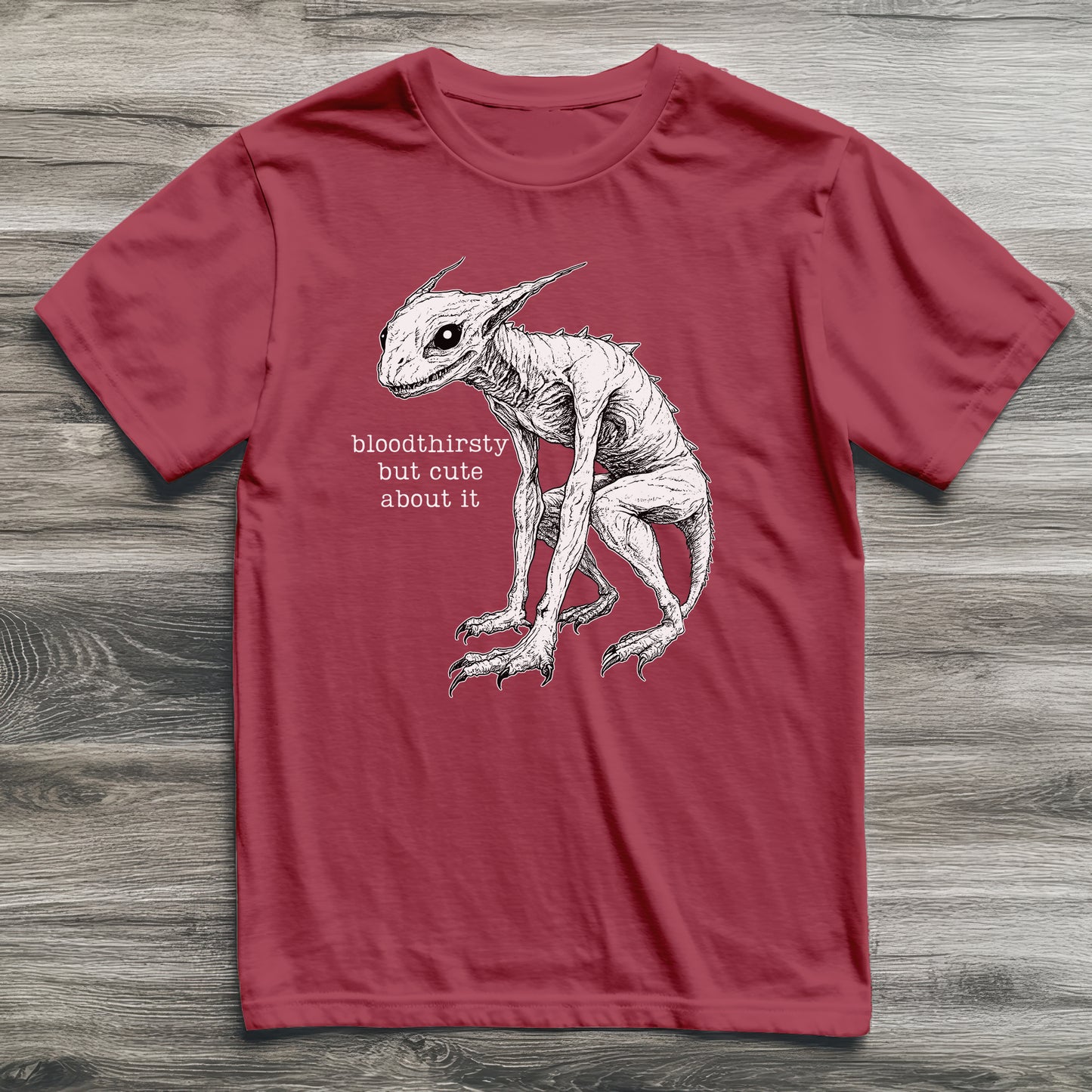 Chupacabra Bloodthirsty and Cute Cryptid T-Shirt