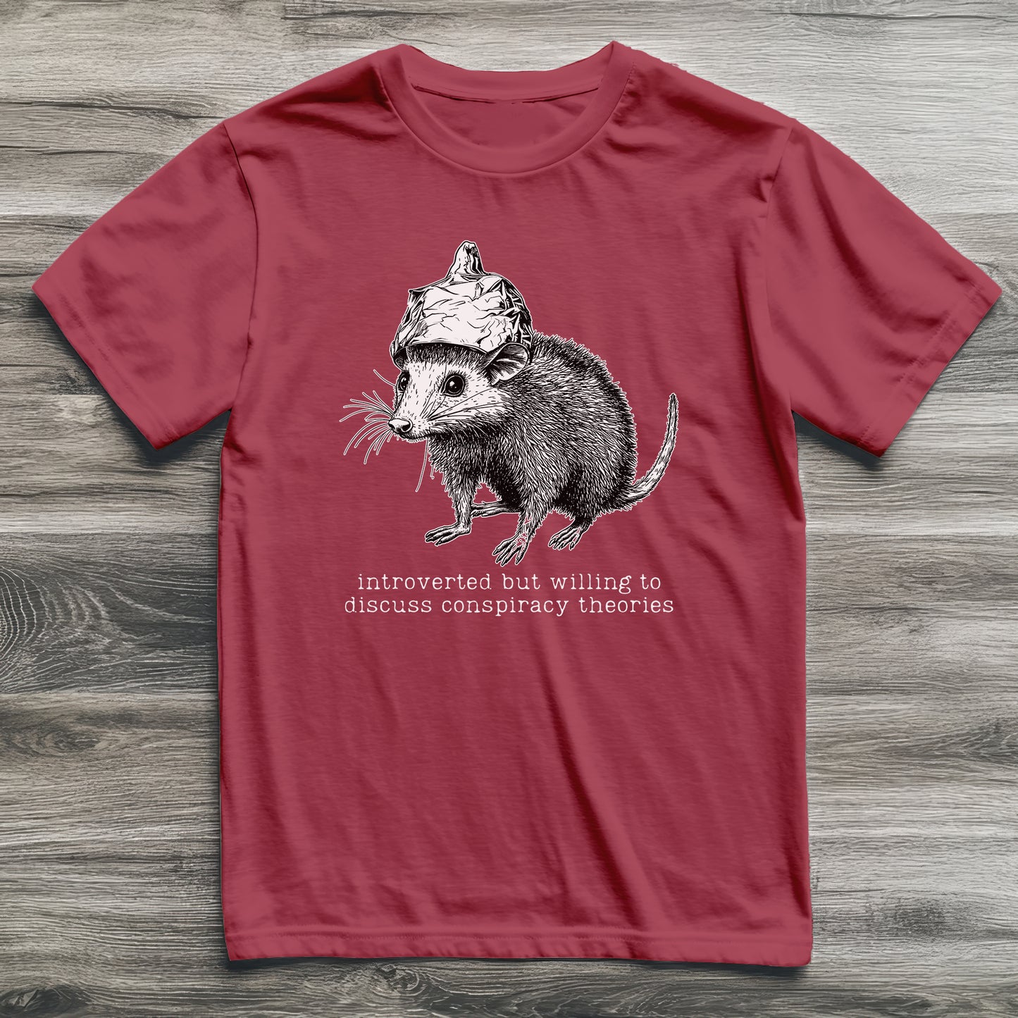 Introverted Conspiracies Possum T-Shirt