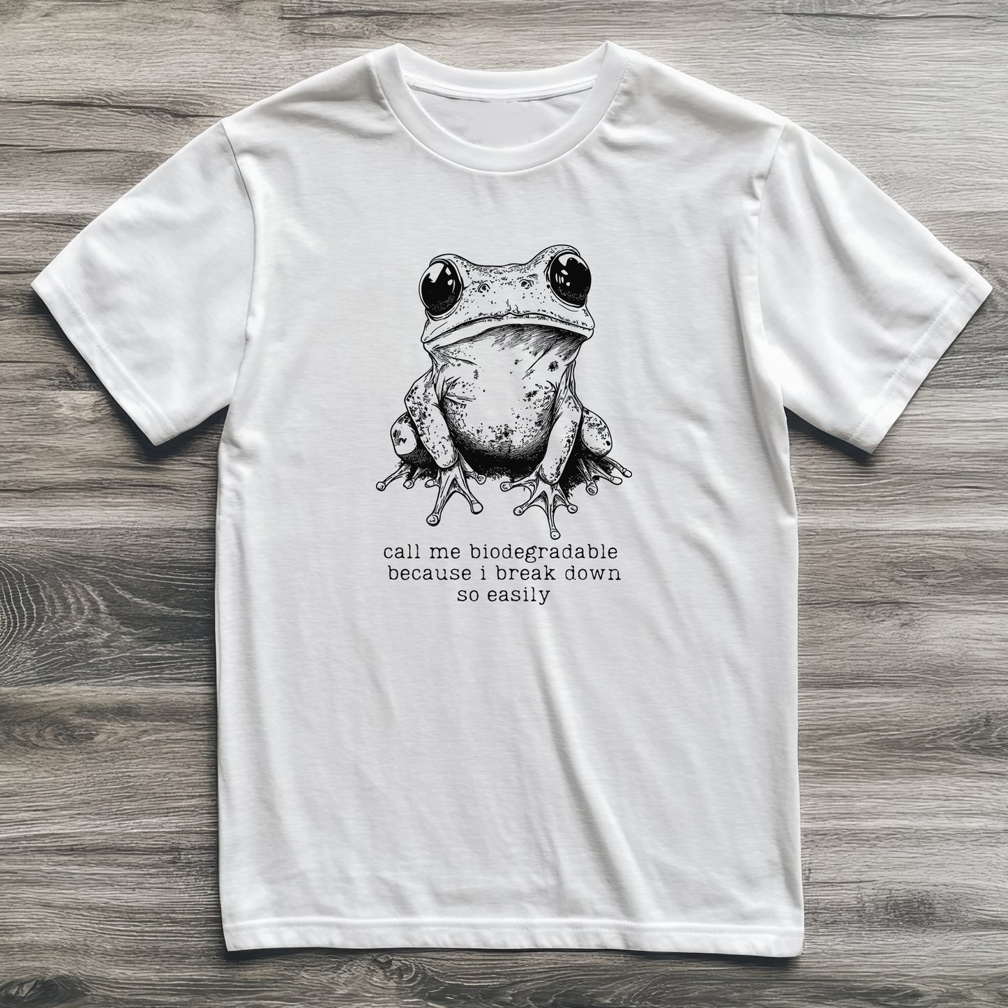 Break Down Easily Frog T-Shirt