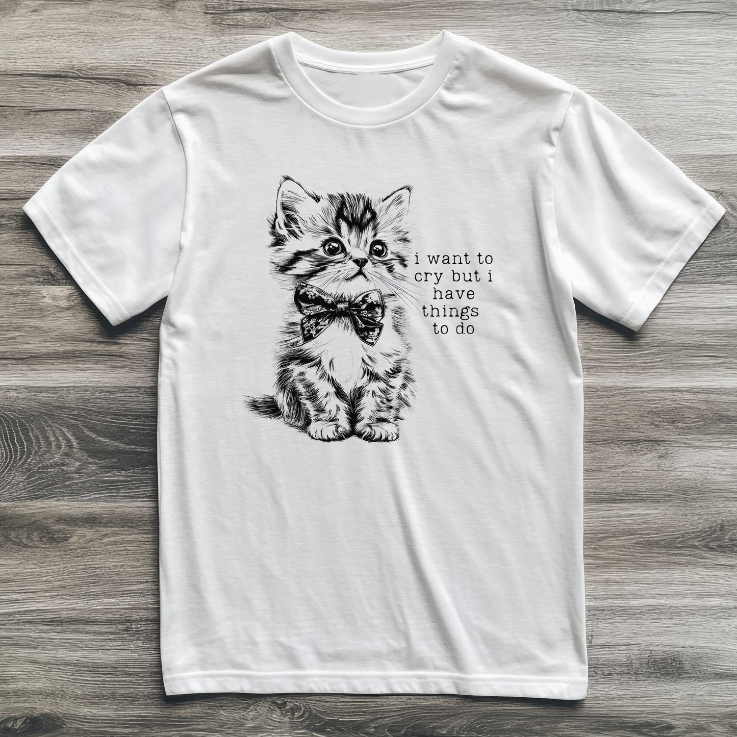 Things To Do Kitten T-Shirt