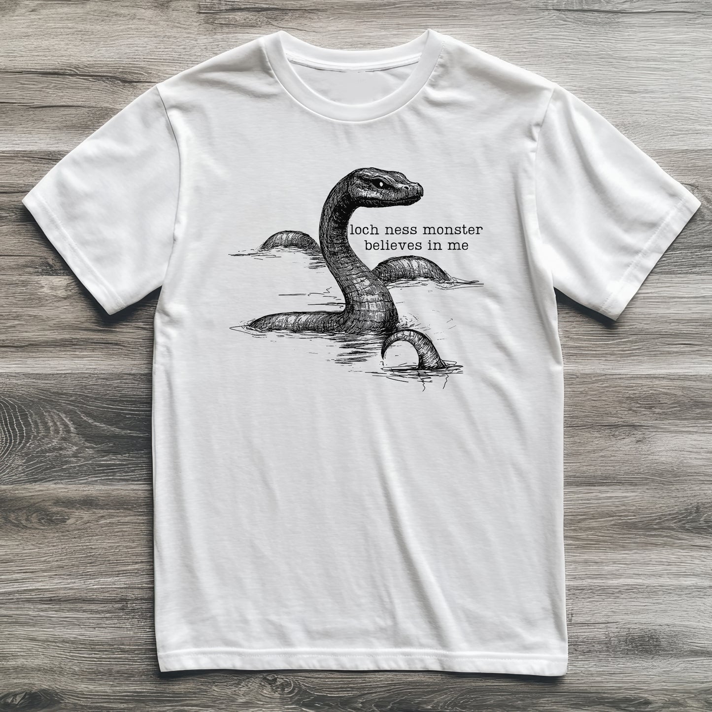 Loch Ness Monster Believes In Me Cryptid T-Shirt