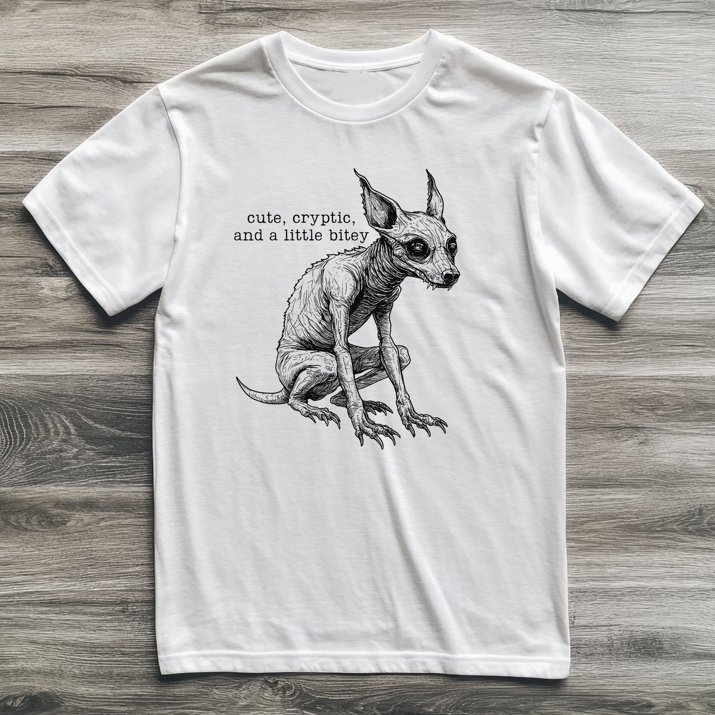 Chupacabra Cute and Bitey Cryptid T-Shirt