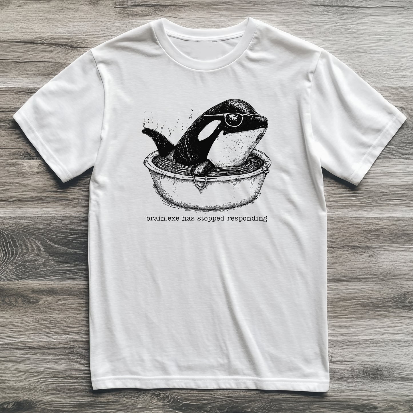 Brain.exe Orca T-Shirt