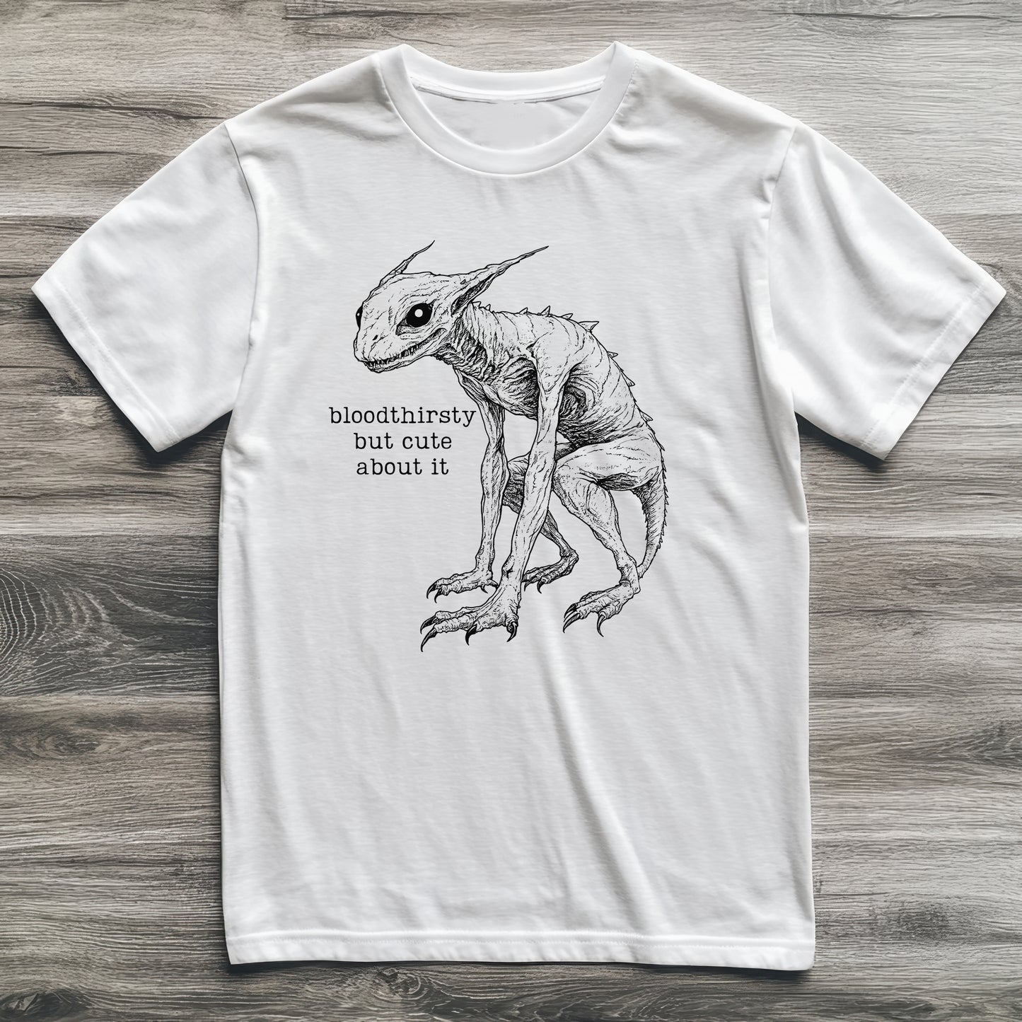 Chupacabra Bloodthirsty and Cute Cryptid T-Shirt