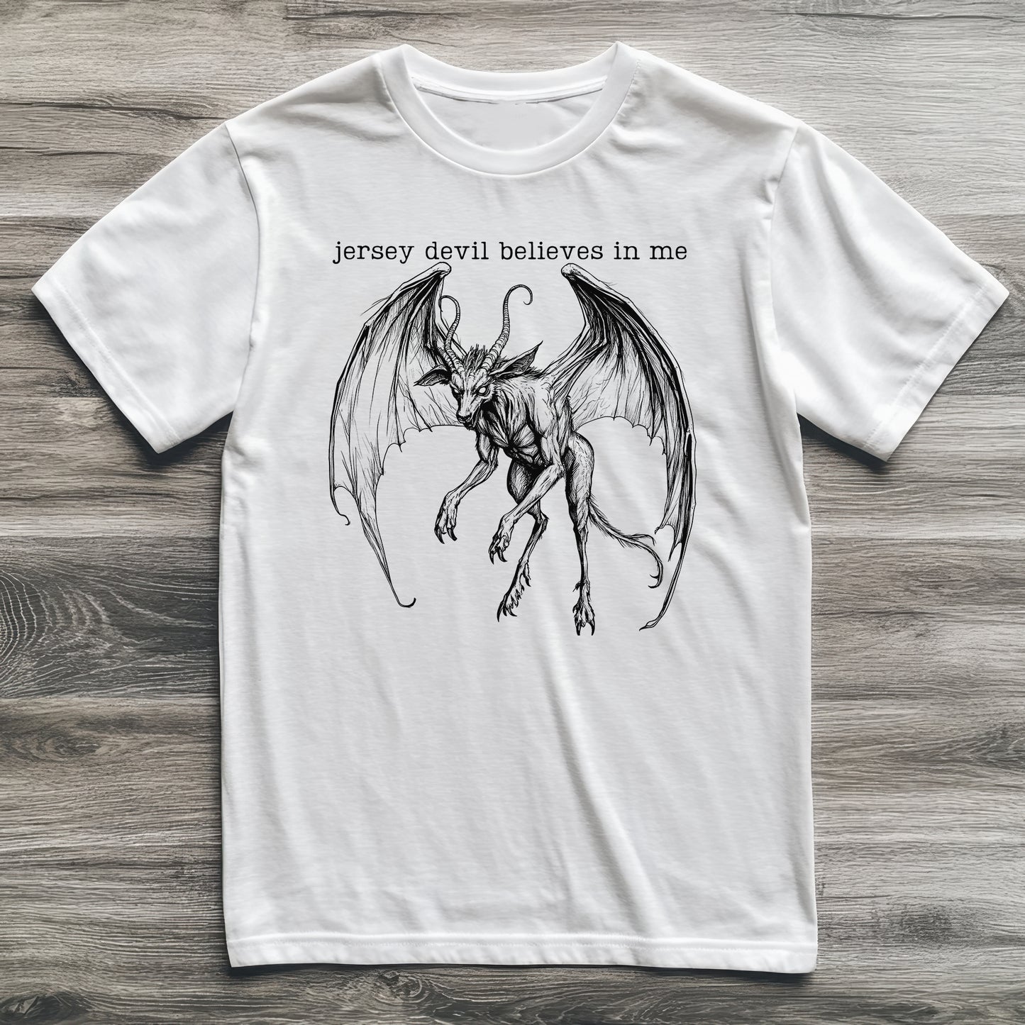 Jersey Devil Believes In Me Cryptid T-Shirt