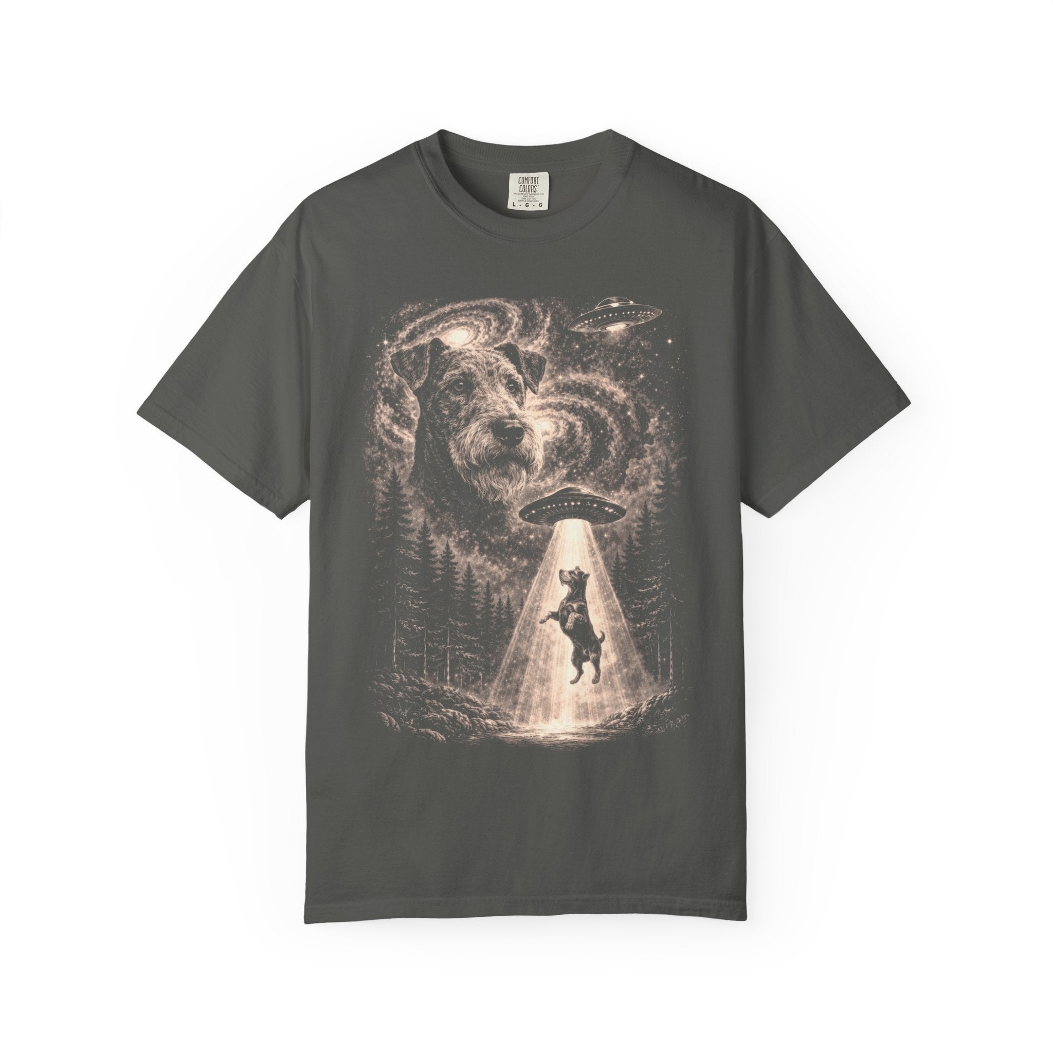 Airedale Terrier UFO T-Shirt